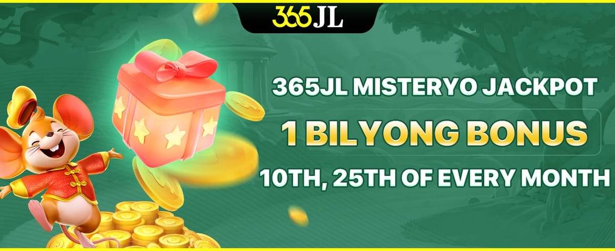 365JL Mystery Jackpot promotion banner